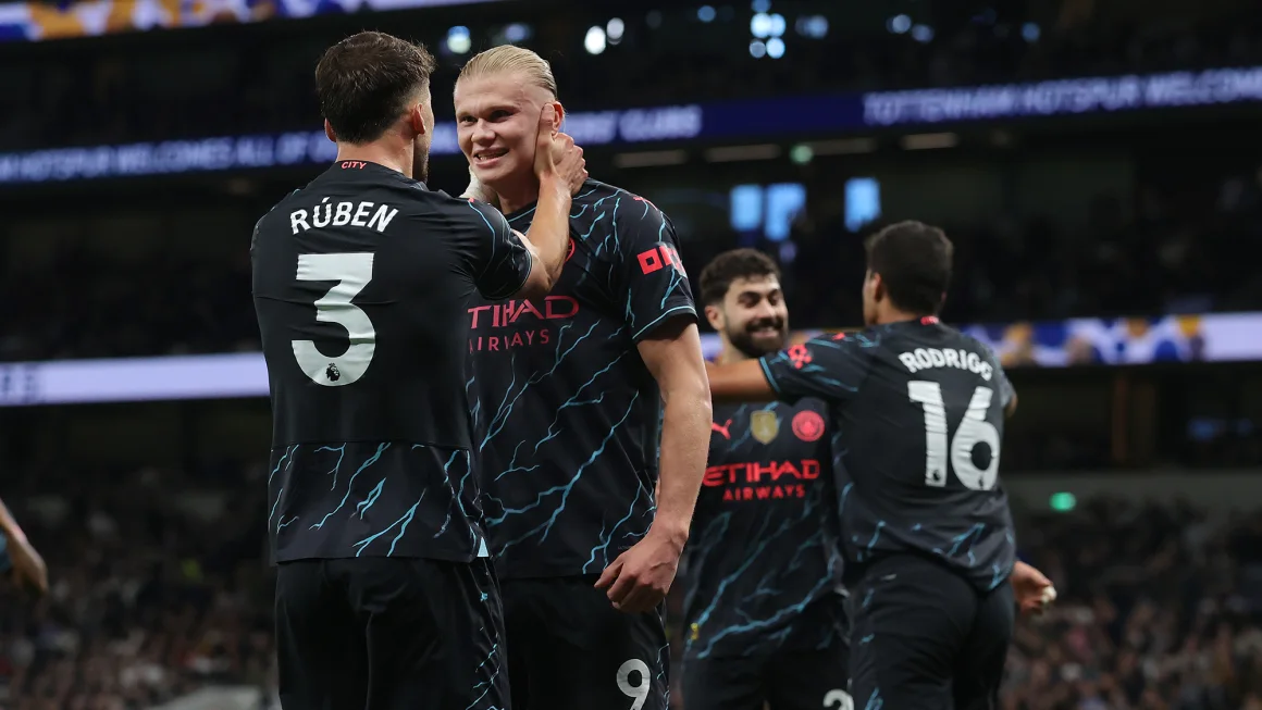 Manchester City Melangkah Besar Menuju Gelar Keempat Berturut-turut Liga Premier Inggris dengan Kemenangan atas Tottenham