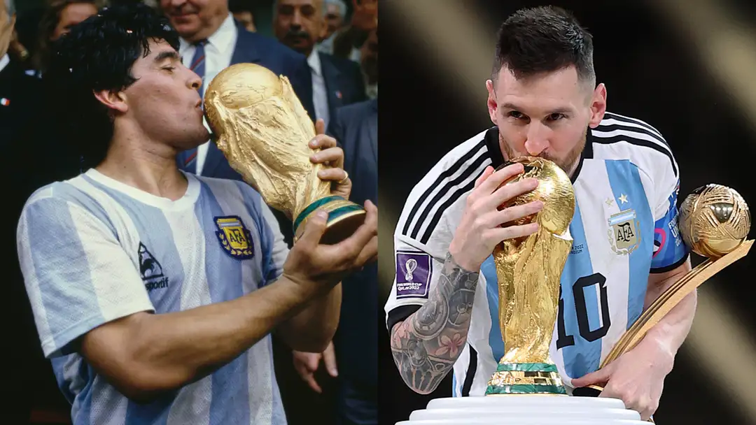 Messi dan Maradona: Legenda Argentina yang “Berasal dari Planet Lain”