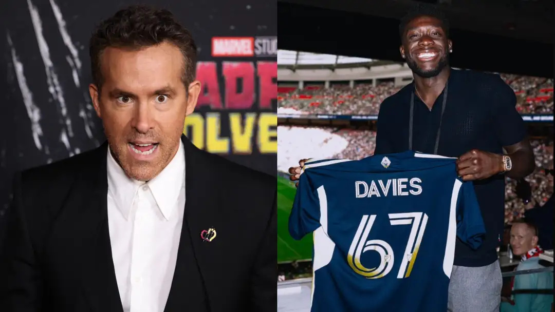 Alphonso Davies Bergabung dengan Ryan Reynolds di Pertandingan Wrexham