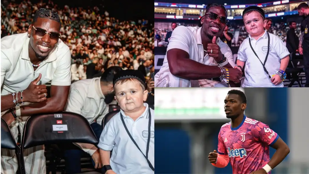 Paul Pogba dan Hasbulla Bertemu di UFC Abu Dhabi