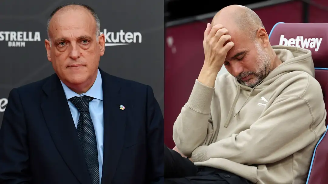 Javier Tebas Menuntut Sanksi untuk Manchester City atas 115 Tuduhan