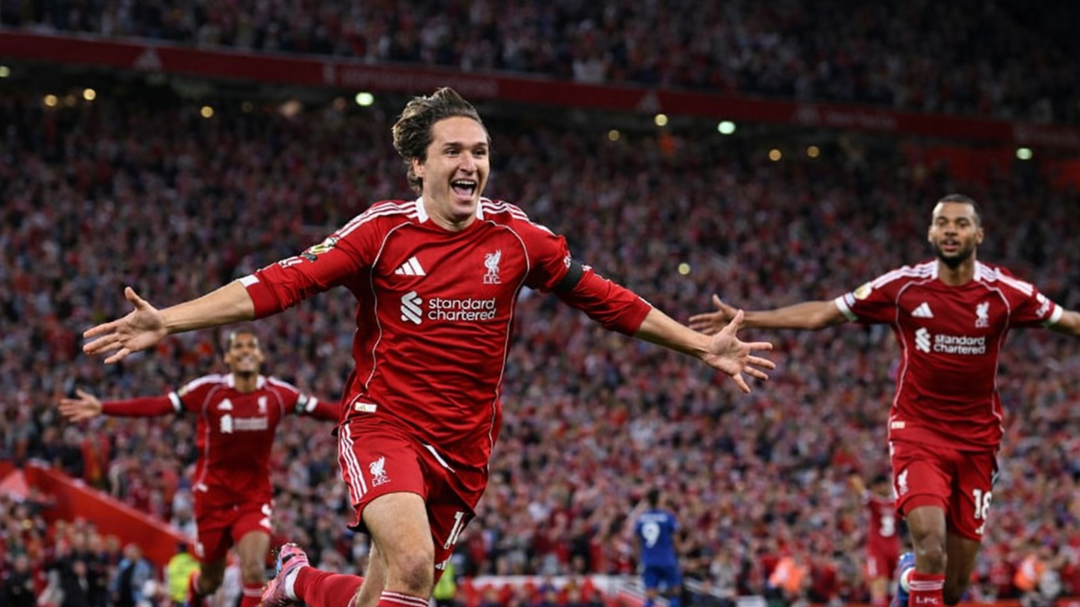 Chiesa di Liverpool beraksi di Premier League