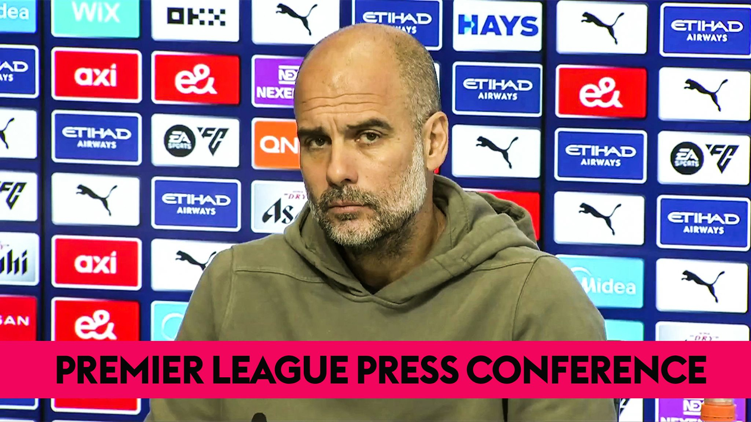 Pep Guardiola Konflik dunia saat konferensi pers